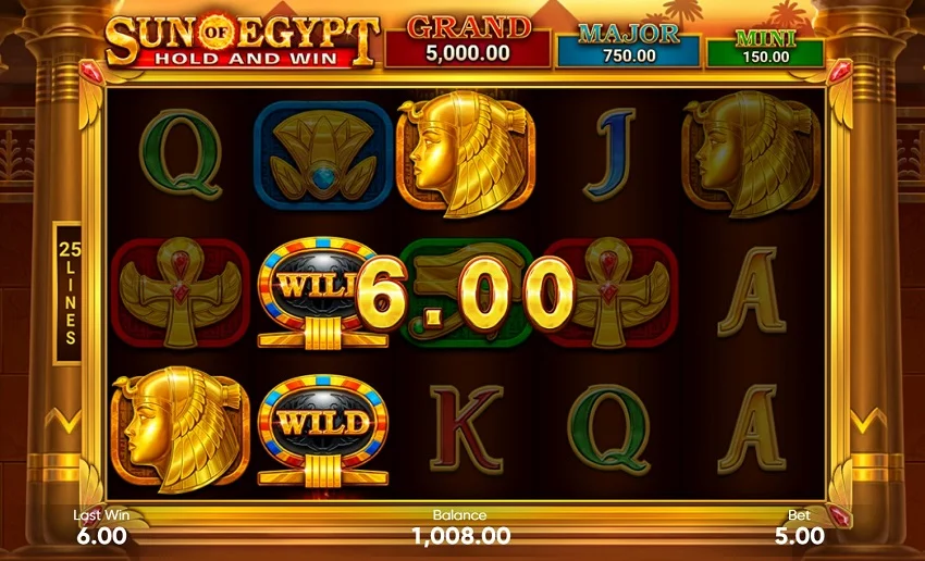 Sun of Egypt Slot Playing